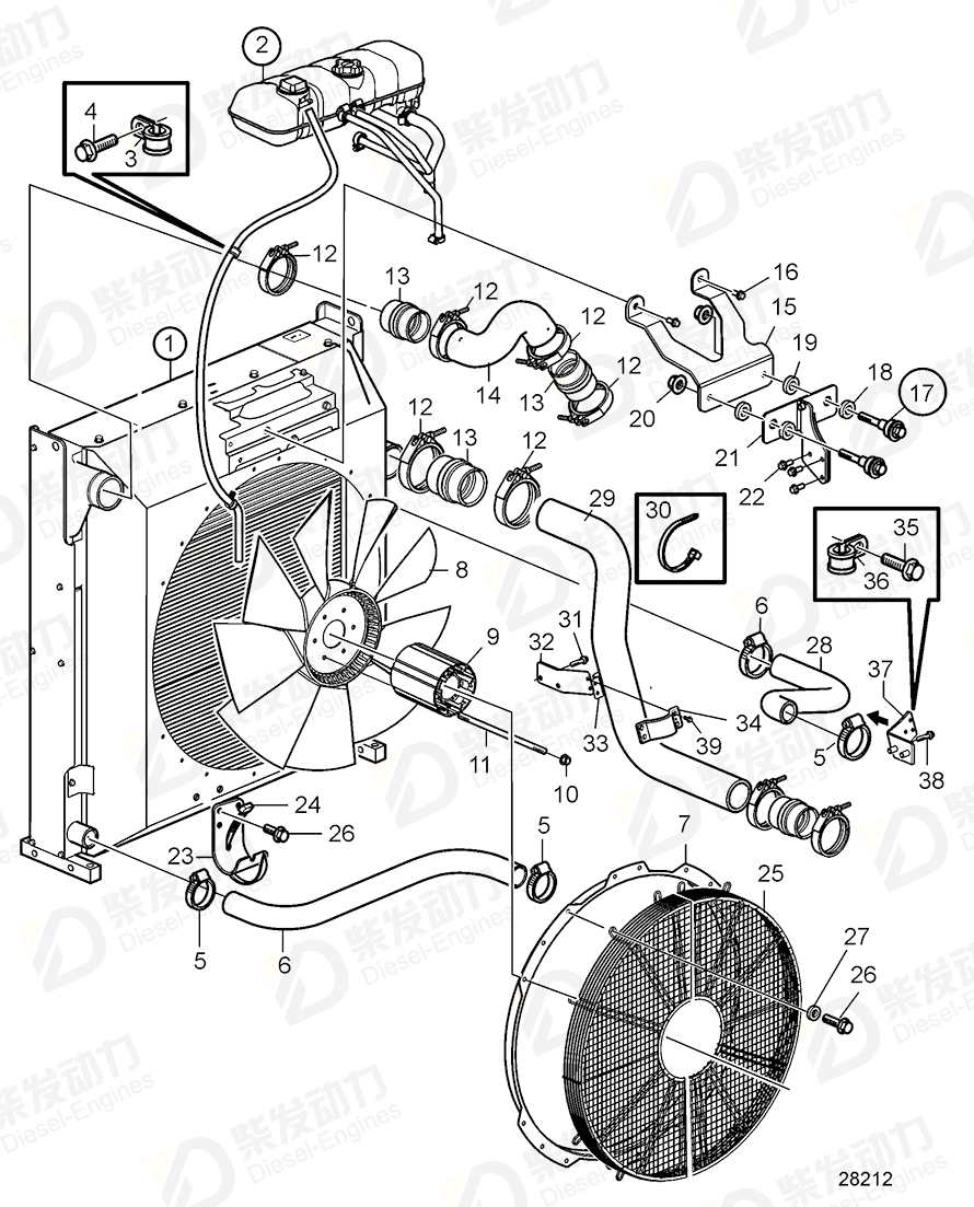 VOLVO Bracket 22757119 Drawing